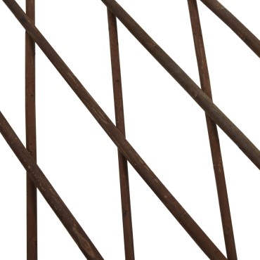 vidaXL Καφασωτό Φράχτης 5 τεμ. 180x60cm από Ιτιά