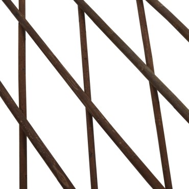 vidaXL Καφασωτό Φράχτης 5 τεμ. 180x60cm από Ιτιά
