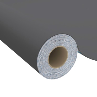 vidaXL Μεμβράνη Αυτοκόλλητη για Έπιπλα Γκρι 500 x 90 εκ. από PVC