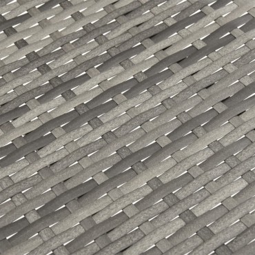 vidaXL Σετ Τραπεζαρίας Κήπου 3 τεμ. Γκρι 110x53x72cm