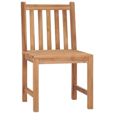 vidaXL Καρέκλες Κήπου 8 τεμ. από Μασίφ Ξύλο Teak 50x53x90cm