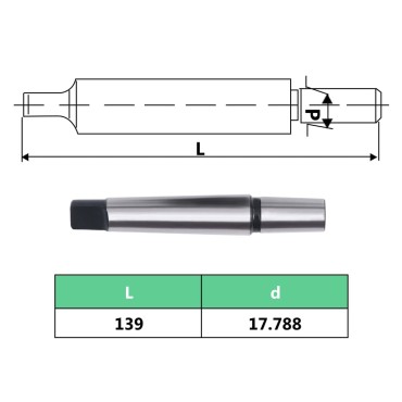 vidaXL Τσοκ Δράπανου Ταχείας Απελευθέρωσης MT3-B18 με Εύρος 16 χιλ.