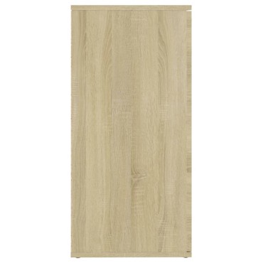 vidaXL Μπουφές Sonoma Δρυς 160x36x75cm από Επεξ. Ξύλο 1 τεμ.