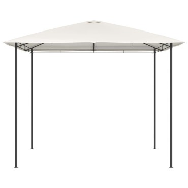 vidaXL Κιόσκι Κρεμ 3 x 3 x 2,6 μ. 160 γρ./μ²