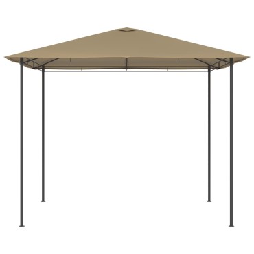 vidaXL Κιόσκι Taupe 3 x 3 x 2,6 μ. 160 γρ./μ²