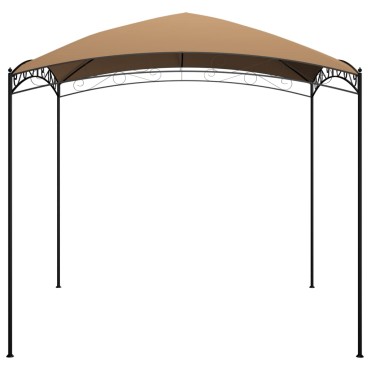 vidaXL Κιόσκι Taupe 3 x 3 x 2,65 μ. 180 γρ./μ²