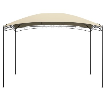 vidaXL Κιόσκι Κρεμ 3 x 4 x 2,65 μ. 180 γρ./μ²