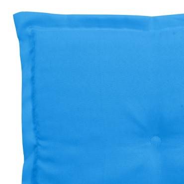 vidaXL Μαξιλάρια Καρέκλας Κήπου 6 τεμ. Μπλε 50x50x3cm Ύφασμα Oxford