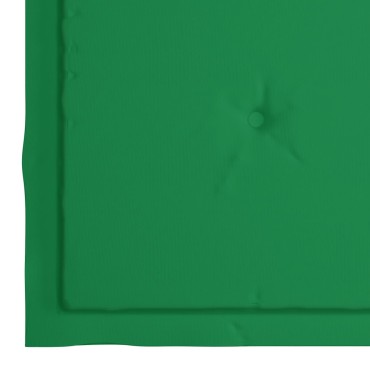 vidaXL Μαξιλάρια Καρέκλας Κήπου 4 τεμ. Πράσινα 50x50x3cm Ύφασμα Oxford