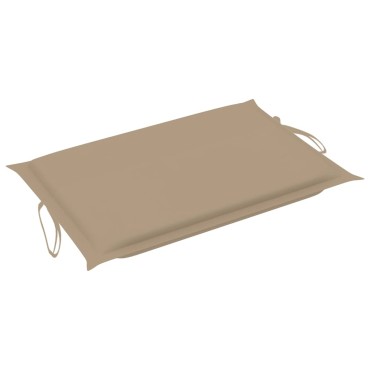 vidaXL Μαξιλάρι Ξαπλώστρας Μπεζ 186x58x4cm από Ύφασμα Oxford