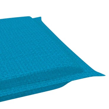 vidaXL Μαξιλάρι Ξαπλώστρας Μπλε Ρουά 186x58x4cm από Ύφασμα Oxford