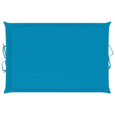 vidaXL Μαξιλάρι Ξαπλώστρας Μπλε Ρουά 186x58x4cm από Ύφασμα Oxford