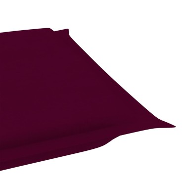 vidaXL Μαξιλάρι Ξαπλώστρας Μπορντό 186x58x4cm από Ύφασμα Oxford