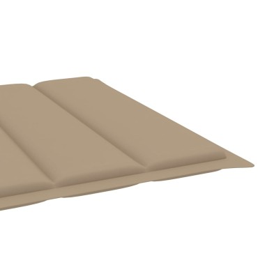vidaXL Μαξιλάρι Ξαπλώστρας Μπεζ 200x70x3cm από Ύφασμα Oxford