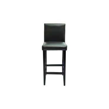 Τραπέζι Μπαρ με 4 Καρέκλες Μπαρ Μαύρο 115x55x107cm