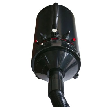 vidaXL Πιστολάκι Σκύλων με 3 Ακροφύσια Μαύρο 2400 W