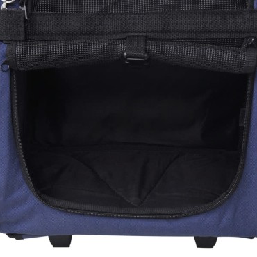 Τσάντα Μεταφοράς Κατοικίδιων Αναδιπλούμενη Πολυχρηστική Μπλε