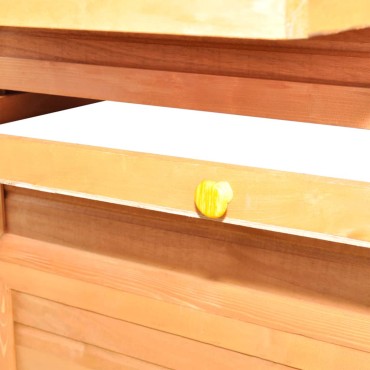 vidaXL Κοτέτσι 295 x 163 x 170 εκ. Ξύλινο