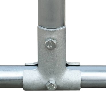 vidaXL Κοτέτσι - Κλουβί Εξωτ. Χώρου 2x2x1,92 μ. Γαλβανισμένος Χάλυβας
