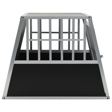vidaXL Κλουβί Σκύλου με Μονή Πόρτα 65 x 91 x 69,5 εκ.