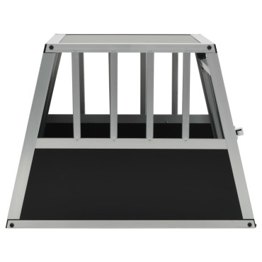vidaXL Κλουβί Σκύλου με Μονή Πόρτα 54 x 69 x 50 εκ.