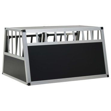 vidaXL Κλουβί Σκύλου με Διπλή Πόρτα 89 x 69 x 50 εκ.