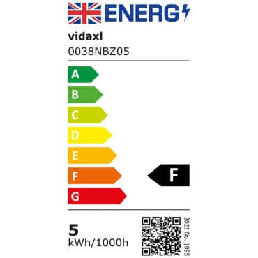 vidaXL Φωτογραφικό Στούντιο Πτυσσόμενο LED Λευκό 40x34x37 εκ. Πλαστικό