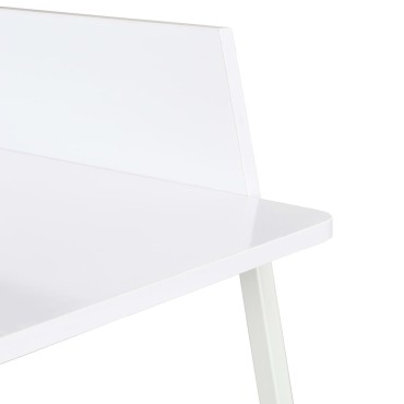 vidaXL Γραφείο Λευκό 90x60x88cm 1 τεμ.