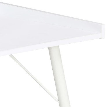 vidaXL Γραφείο Λευκό 90x50x79cm 1 τεμ.