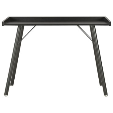 vidaXL Γραφείο Μαύρο 90x50x79cm 1 τεμ.