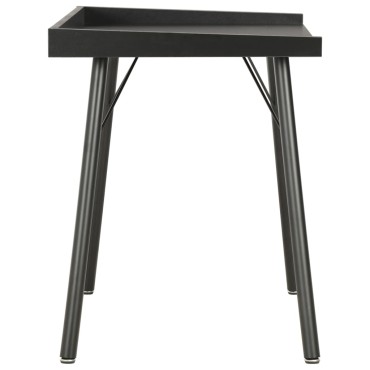 vidaXL Γραφείο Μαύρο 90x50x79cm 1 τεμ.