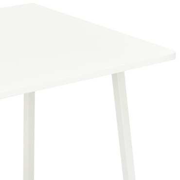 vidaXL Γραφείο με Ράφια Λευκό 102x50x117cm 1 τεμ.