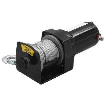 Ηλεκτρικό Βαρούλκο 12V 1360κ. με Κύλινδρο Ευθυγράμμισης Συρματόσχοινου