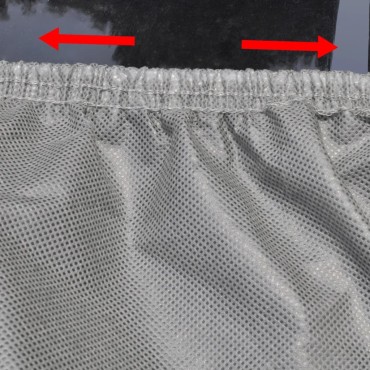 vidaXL Κουκούλα Αυτοκινήτου XXL από Ύφασμα Non Woven