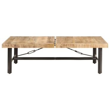 vidaXL Τραπεζάκι Σαλονιού 142x90x42cm από Μασίφ Ξύλο Μάνγκο 1 τεμ.