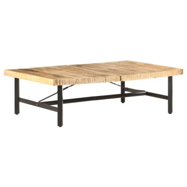 vidaXL Τραπεζάκι Σαλονιού 142x90x42cm από Μασίφ Ξύλο Μάνγκο 1 τεμ.