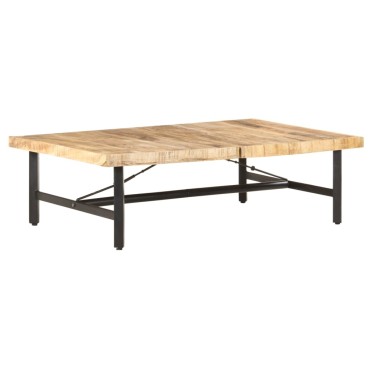 vidaXL Τραπεζάκι Σαλονιού 142x90x42cm από Μασίφ Ξύλο Μάνγκο 1 τεμ.