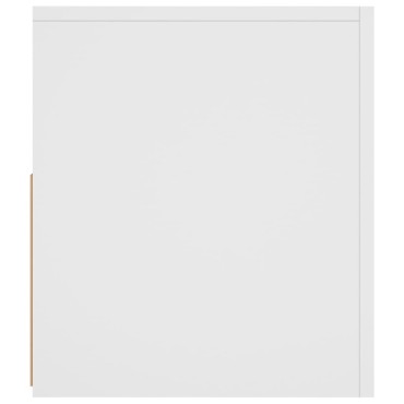 vidaXL Έπιπλο Τηλεόρασης με LED Καφέ Λευκό 120x30x50cm