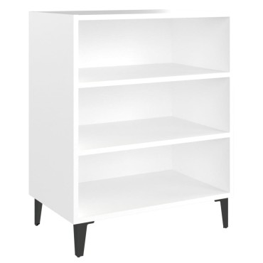 vidaXL Ραφιέρα Λευκή 57x35x70cm από Μοριοσανίδα 1 τεμ.