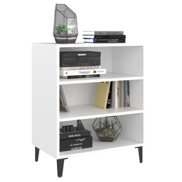 vidaXL Ραφιέρα Λευκή 57x35x70cm από Μοριοσανίδα 1 τεμ.