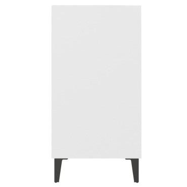 vidaXL Ραφιέρα Λευκή 57x35x70cm από Μοριοσανίδα 1 τεμ.