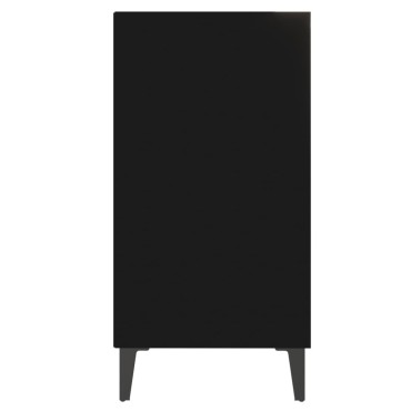 vidaXL Ραφιέρα Μαύρη 57x35x70cm από Μοριοσανίδα 1 τεμ.