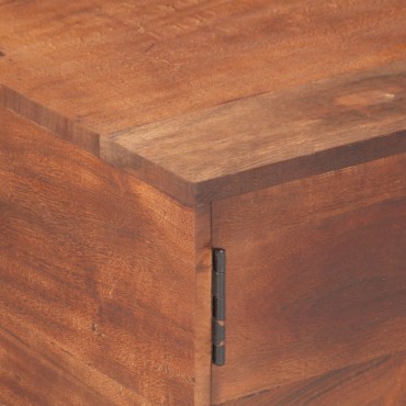 vidaXL Τραπεζάκι Σαλονιού Καφέ Μελί 67x67x45cm Μασίφ Ξύλο Ακακίας 1 τεμ.