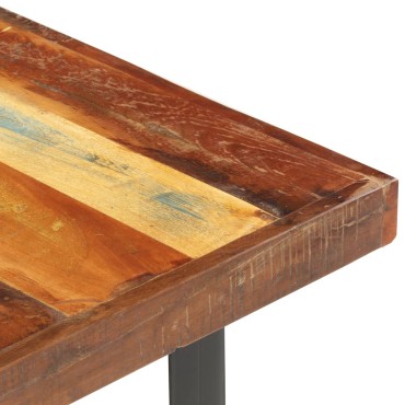vidaXL Τραπεζάκι Σαλονιού 142x90x42cm από Μασίφ Ανακυκλωμένο Ξύλο 1 τεμ.