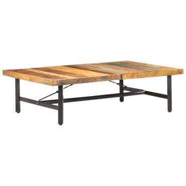 vidaXL Τραπεζάκι Σαλονιού 142x90x42cm από Μασίφ Ανακυκλωμένο Ξύλο 1 τεμ.