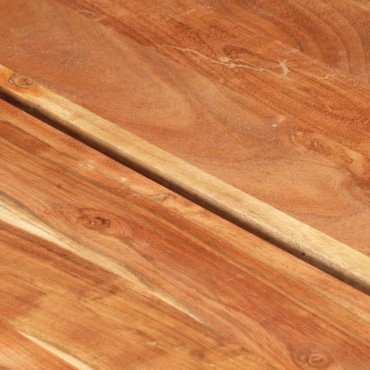 vidaXL Τραπεζάκι Σαλονιού 142x90x42cm από Μασίφ Ξύλο Ακακίας 1 τεμ.