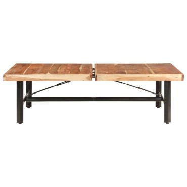 vidaXL Τραπεζάκι Σαλονιού 142x90x42cm από Μασίφ Ξύλο Ακακίας 1 τεμ.