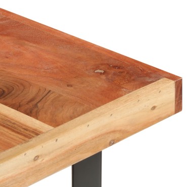 vidaXL Τραπεζάκι Σαλονιού 142x90x42cm από Μασίφ Ξύλο Ακακίας 1 τεμ.