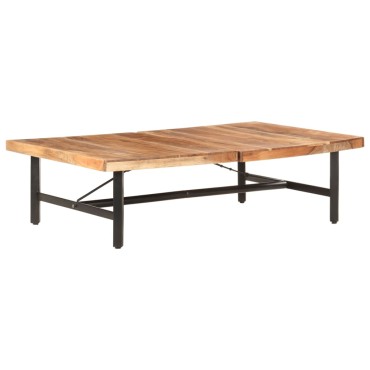 vidaXL Τραπεζάκι Σαλονιού 142x90x42cm από Μασίφ Ξύλο Ακακίας 1 τεμ.