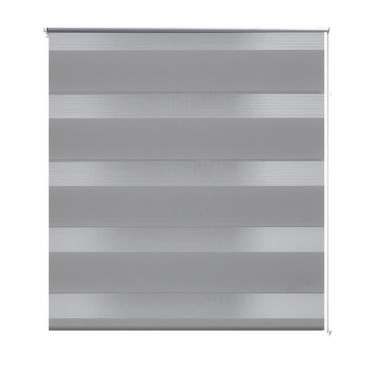 Σύστημα Σκίασης Ρόλερ Zebra Γκρι 80 x 150 εκ.
